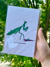 Load image into Gallery viewer, Hot Mantis Summer print - 5 in x 7 in

