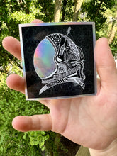 Load image into Gallery viewer, Space Helmet  holographic sticker
