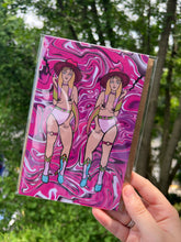 Load image into Gallery viewer, Pink Girls print - 5 in x 7 in
