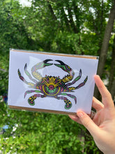 Load image into Gallery viewer, Crab print - 5 in x 7 in
